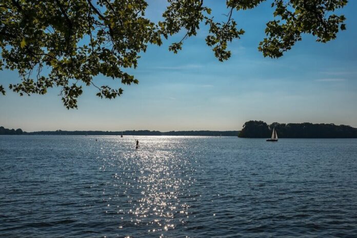 Tegeler See in Berlin